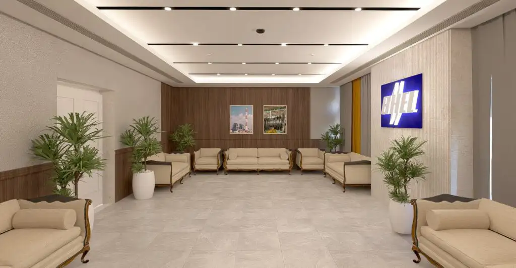 Bharat Heavy Electricals Limited (BHEL) - office interior design in India