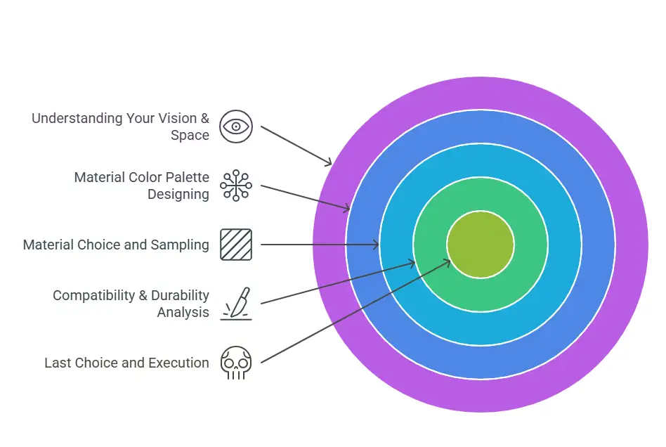 Color & Material Selection Services in India
