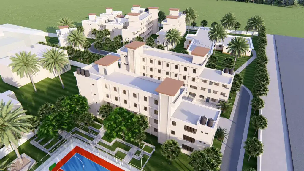 Jawahar Navodaya Vidyalaya School Campus in Mungeshpur, Delhi