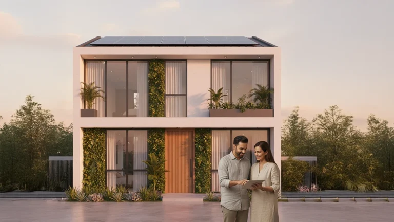 Architect planning a home renovation