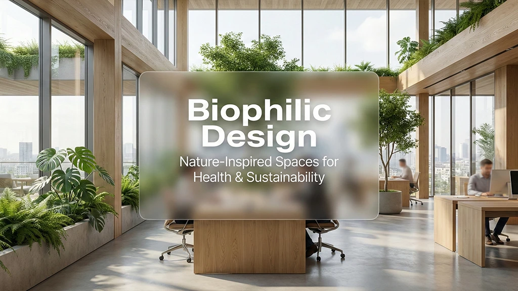 Biophilic design: the natural trend transforming spaces and lives