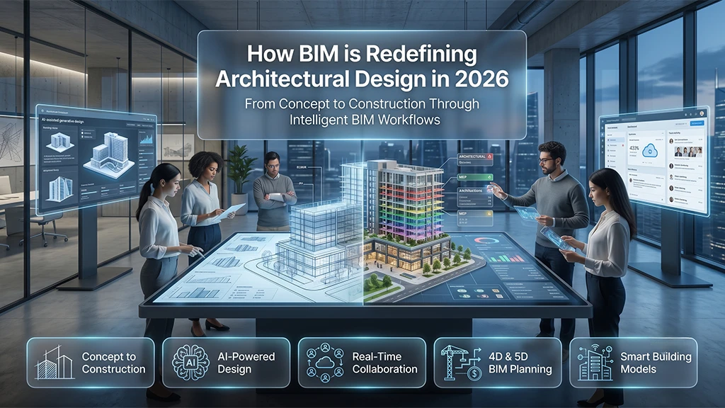 How BIM is Redefining Architectural Design in 2026: From Concept to Construction