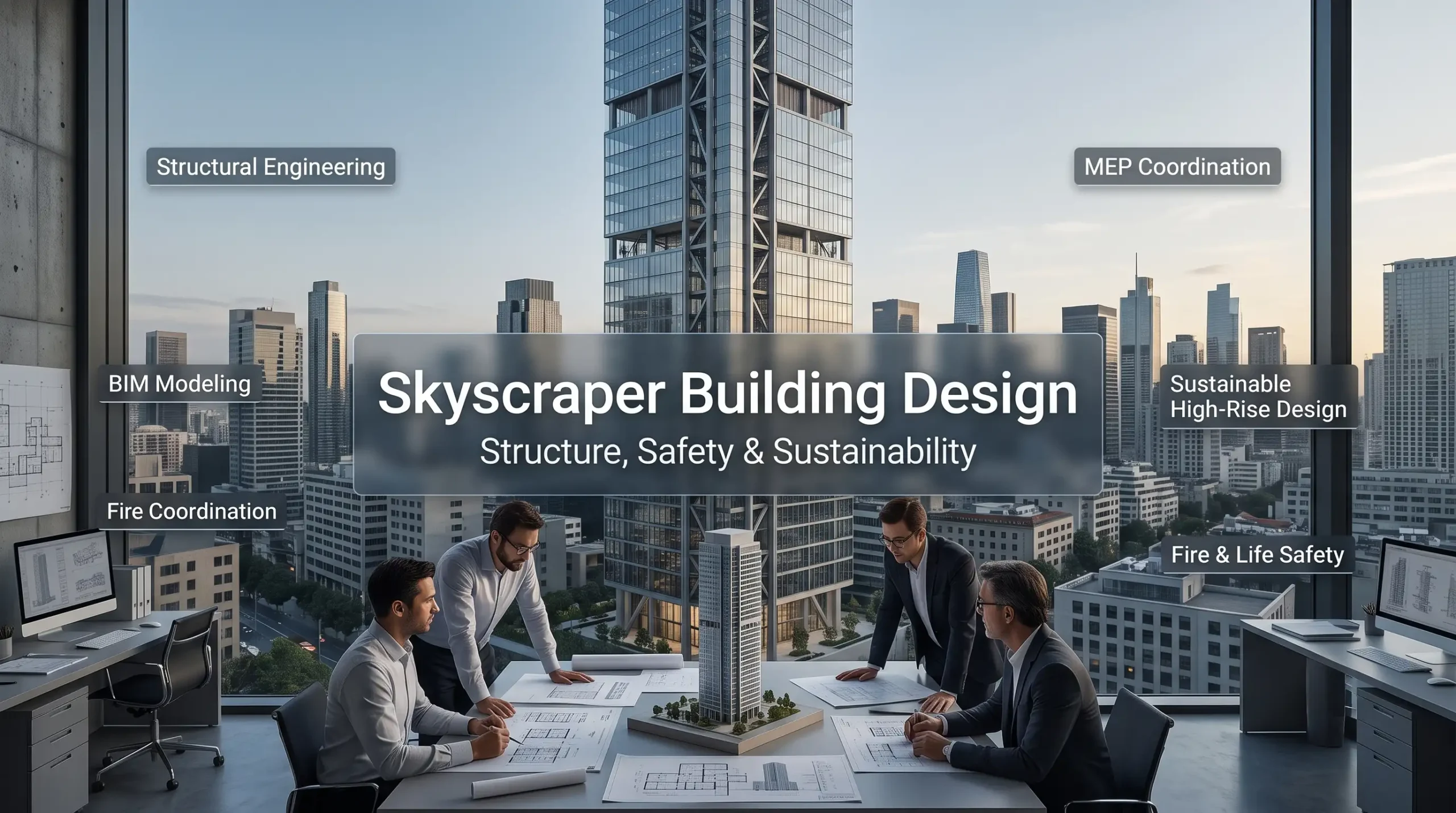 Skyscraper Building Design: Structure, Safety & Sustainability