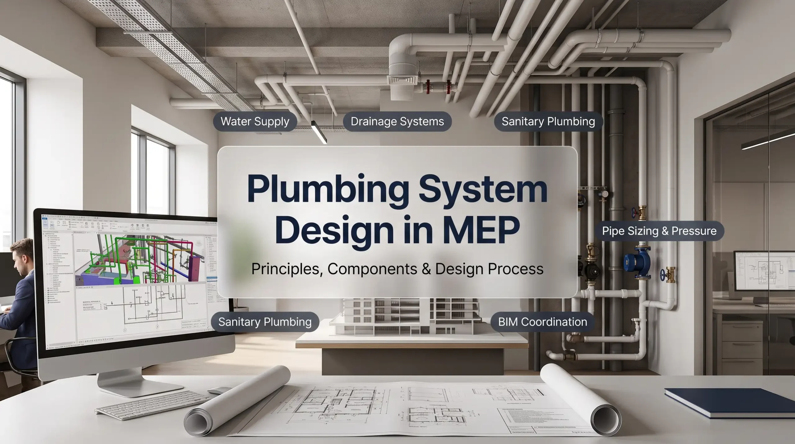 Plumbing System Design in MEP: Principles, Components & Design Process