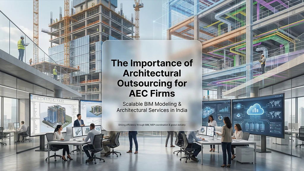 Architectural outsourcing for AEC firms using BIM services