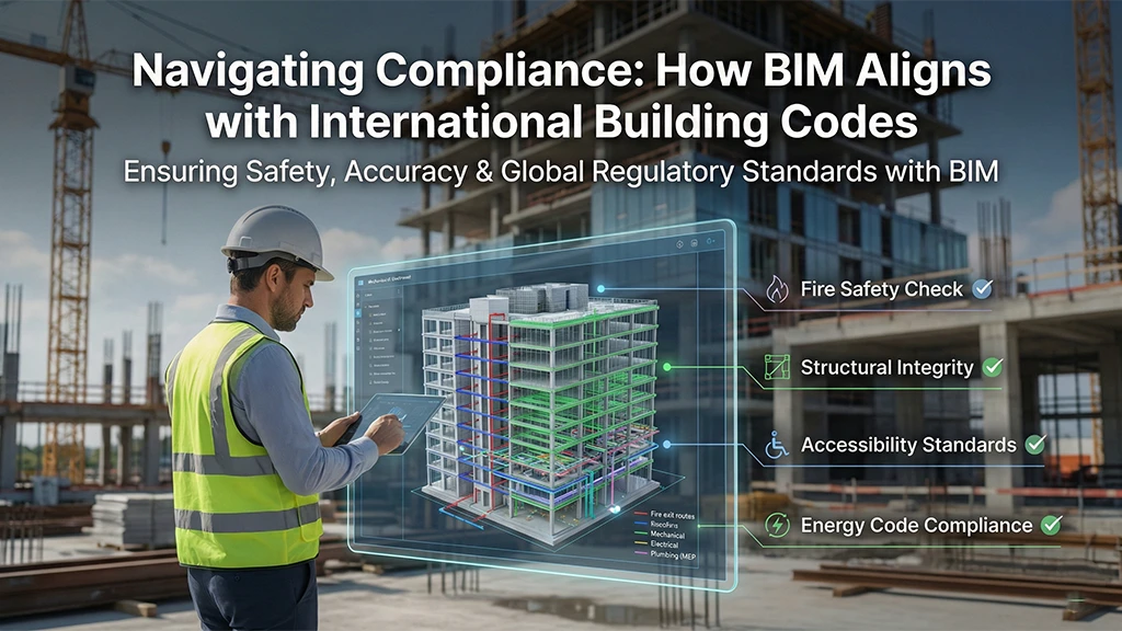 BIM model for building code compliance and safety checks