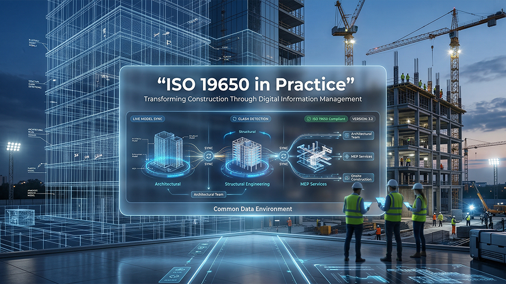ISO 19650 BIM workflow and clash detection