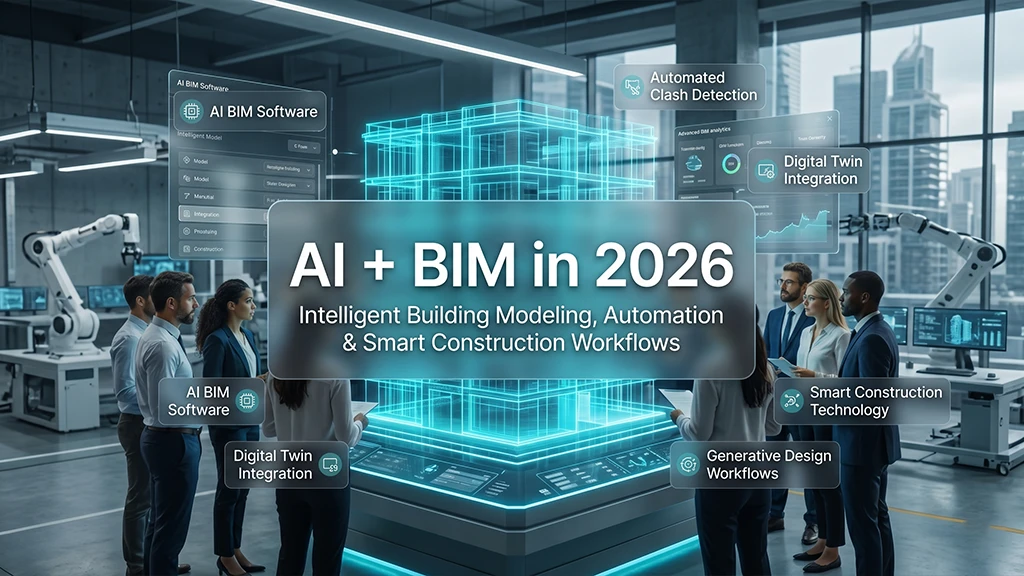 AI-powered BIM software for smart building design and construction